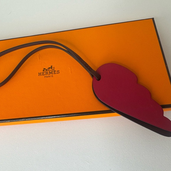 Hermès Leather Bag Charm - Picture 1 of 5